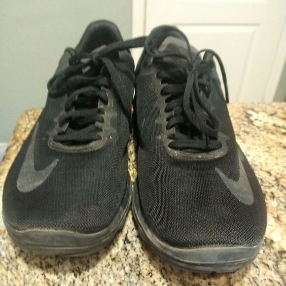 Nike Mens FS Lite Run 4 852435-003 Black Road Running Shoes Lace Up Size 10.5 - Picture 11 of 12